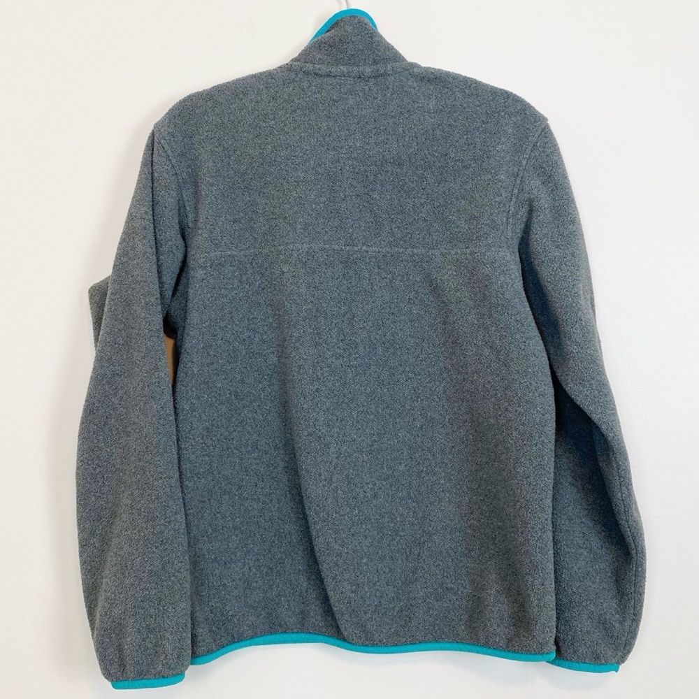 Patagonia Lightweight Synchilla Snap-T Fleece Pullover Nickel/Regen Green - Picture 3 of 9